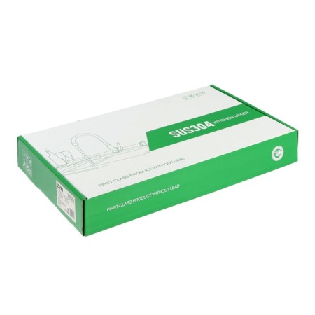 Kitchen mixer Zein Z3729, two -wound, pour height 26 cm, satin-8