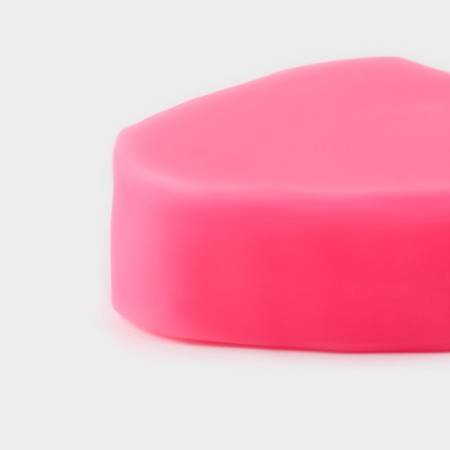 Mold Dolyana "Bunny", silicone, 9.5 × 8 × 3 cm, pink color-4
