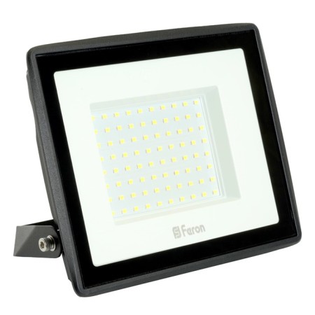 Feater LED Feron, LL-922, IP65, 100 W, 216x189x33 mm, glow cold white