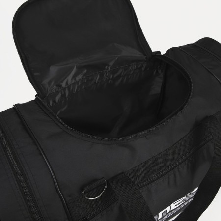 Sports bag with lightning, 3 outer pockets, black color-2