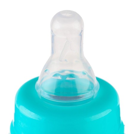 A bottle for feeding, classic throat, 40 ml., 0 months, glass, color mix-5