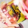 Nightlight "Flowers and butterflies" LED from batteries 3HAAA 13.5x13.5x20.5 cm Risalux