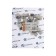 American Aqualink, 1/2 ", internal/outer thread, straight, nickel -plated brass