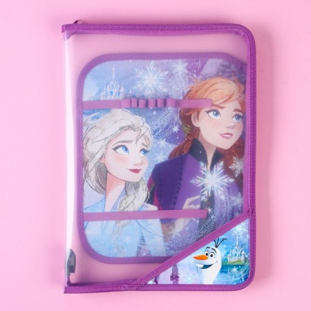 Plastic A4 folder, on lightning, cold heart-2