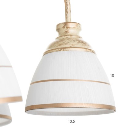 Dapiye chandelier 5he27 40W gold 57x57x40 cm Bayerlux-5