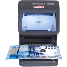 Детектор банкнот DoCash Mini Combo просмотровый мультивалюта
