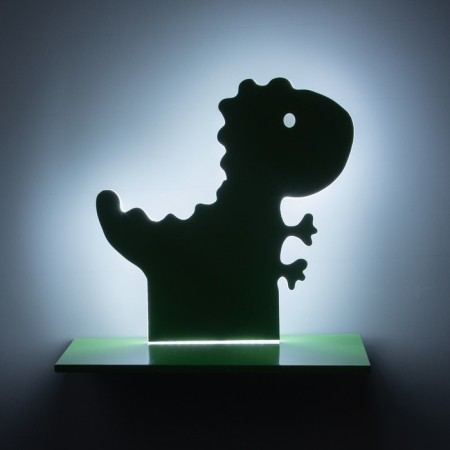 Bra "dinosaur" LED 24W green 35x30 cm-2