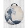 Pillow Sidushka "Wave", decorative, d = 52 cm
