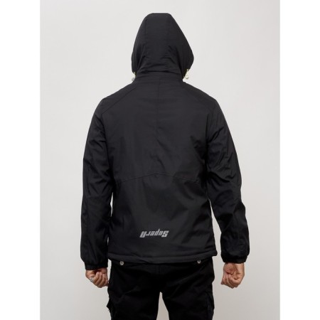 Sports male jacket, size 56, black color-13