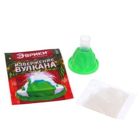 Set for experiments "Everion of the volcano", snow lava-1