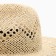 Women's hat with Minaku decor Milk color, rr 56-58