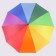 Mechanical “Rainbow” umbrella, Eponge, 4 additions, 10 spokes, r = 50 cm, multi -colored