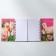 Double notebook on the crest, soft cover, size 15x12cm, 48 liters of “most tender”