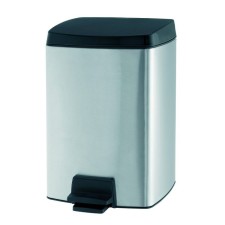 Brabantia garbage bucket, rectangular, matte steel color, 10 l