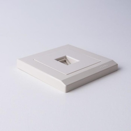 Frame for 1 post WL04-FRAME-01-IVORY, ivory color-3