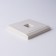 Frame for 1 post WL04-FRAME-01-IVORY, ivory color