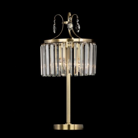 Lapel -Decorative lamp Citilux "Inga" CL335833 27x27x56 cm, 3x60W, E14, brown color-2