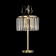 Lapel -Decorative lamp Citilux "Inga" CL335833 27x27x56 cm, 3x60W, E14, brown color