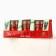 New Year. New Year gel candles "Happy New Year!" 3 pcs, red, 2.5 x2.5 x 2.5 cm