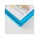 Photo frame Plastic "Rainbow" 10x15 cm, blue metallic