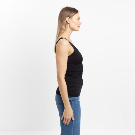 T -shirt female, black color (nero), size 44/46 (s/m)-3