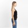 T -shirt female, black color (nero), size 44/46 (s/m)
