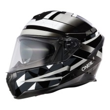 Helmet integral O’Neal Challenger EXO V.23, ABS, gloss, white/black, s
