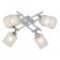 Citilux “Rivoli” CL104140, 42.5x42.5 cm, 4x75W, E27, Gray color
