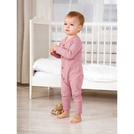 Kemobinizon on buttons for children's fashion, height 68 cm, pink color-3