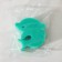 Body sponge "Dolphin", 9 × 9 cm, color mix