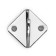 Hook furniture tundra TKO026, one -rod, chrome, 20 pcs