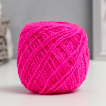 Acryl yarn 100% acrylic, 100m/40 ± 5 g (raspberries)