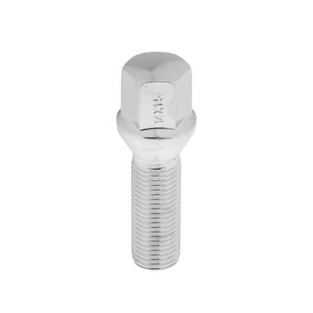 Bolt m14x1.5, l = 62, h = 35, key 17, cone, chrome, h-984