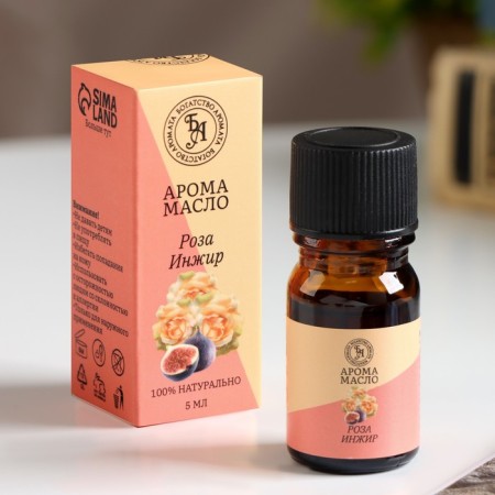 Essential oil "Rose and Fig", 5 ml, "Wealth of aroma"