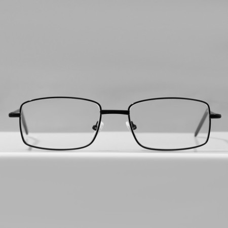Ready glasses GA0610 (color: c1 black; diopter: -1; tint: no)-2