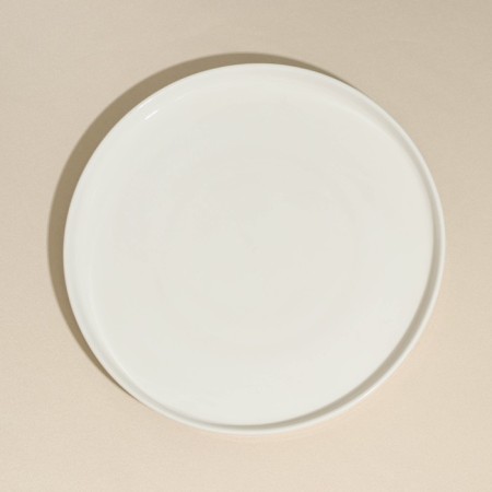 Porcelain plate Sola, d = 21 cm, white-1