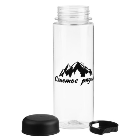 Water bottle, 500 ml, "Happiness nearby"-1