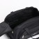 Road bag on wheels, a lightning department, with an increase, an outer pocket, black color