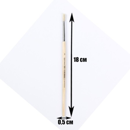 Brush brush No. 3, round-1