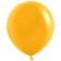 Latex ball 18 ”, orange, pastel, set 25 pcs.