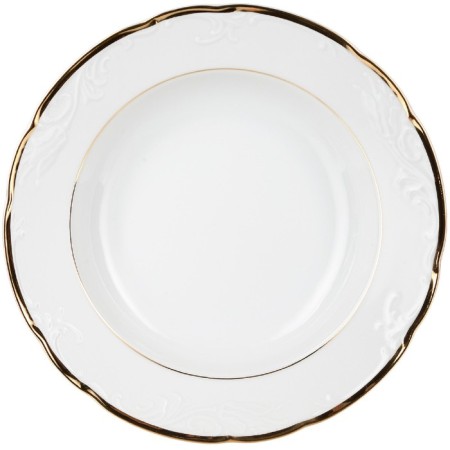 Dining Service 6/25 TULIP, Sveta Tulip decor, golden holders, 25 items-2