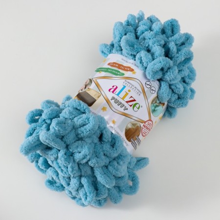 Yarn "Puffy" 100 % micropoliester 9m/100g (414)-1