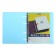 A notebook on rings A5, 80 sheets in the Erichkrause "Pastel", plastic cover, OFSET BOLK, 100%whiteness, mix