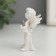 Polystone souvenir "Snow White Angels Crystal Heart" 5.6x4.3x2.3 cm