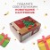 Set of Gift Ethel "Snake on the Christmas tree" towel 30x60cm and ACSS (4 subjects)
