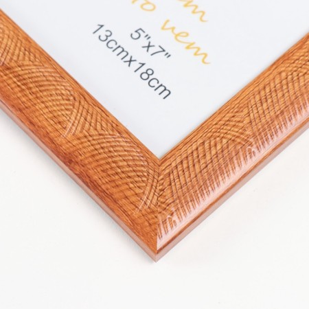 Photo frame plastic 13x18 cm "Temini of the waves" Brown 20.6x15.7x1 cm-3