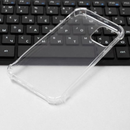 Luazon cover for iPhone 11 Pro, silicone, anti -suggestion, transparent-2