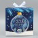 Folding box “Dreams will surely come true”, 18 x 18 x 18 cm, New Year