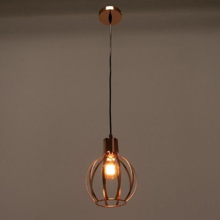 Lamp Bayerlux 69960/1 E27 40W Pink gold 17x17x22-122 cm-2