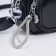 Bag Cross-Bodi with a zipper, blue color